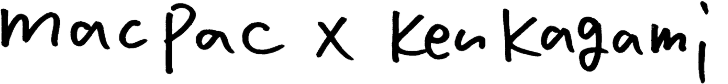 macpac × Ken Kagami