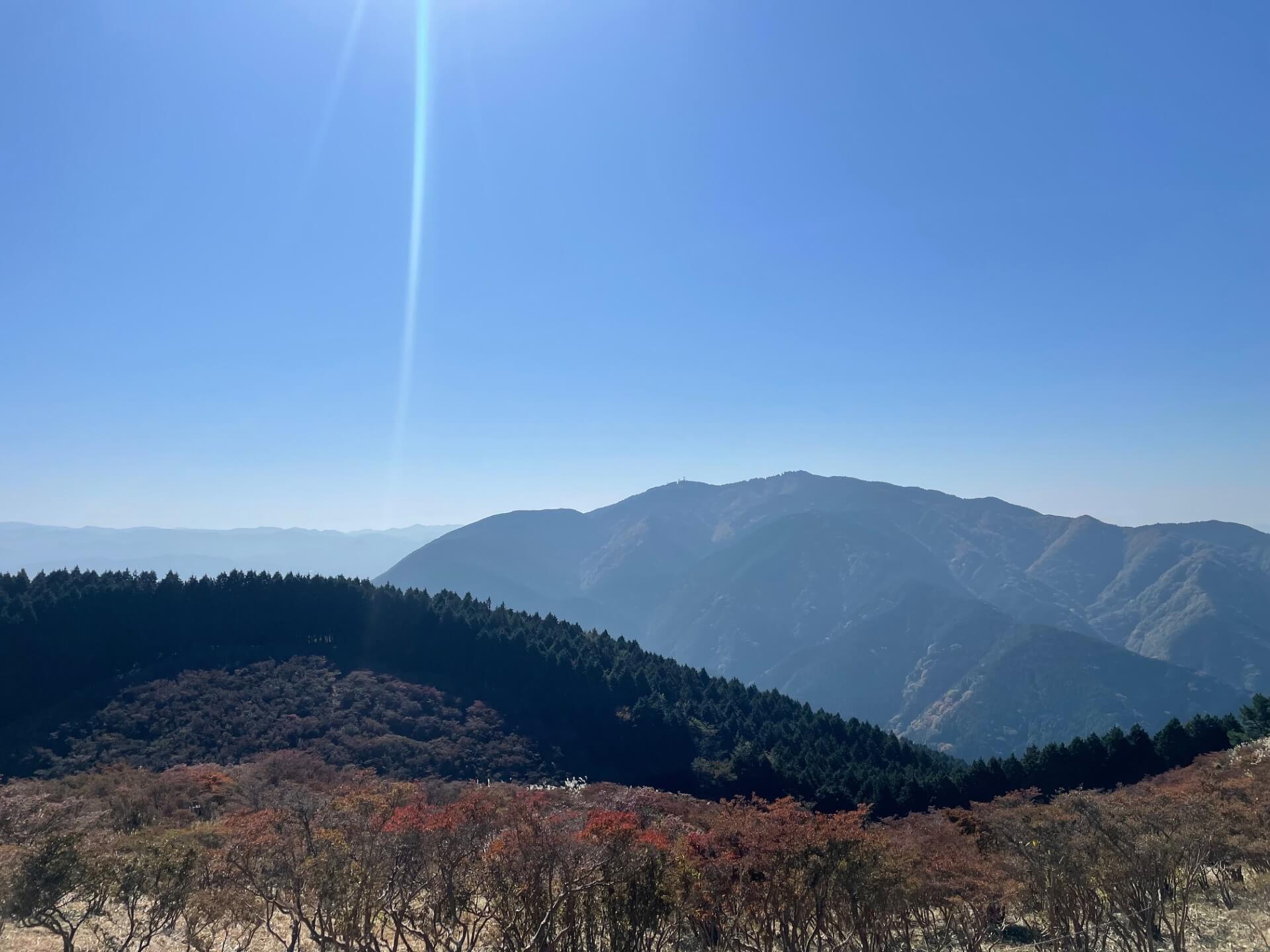 ダイヤモンドトレイルの景色